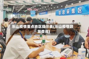 乐山疫情重点地区提示表(乐山疫情政策查询)
