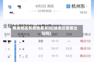 换乘地区有疫情要求吗(换乘还需要出站吗)