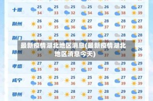 最新疫情湖北地区消息(最新疫情湖北地区消息今天)
