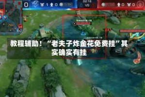 教程辅助！“老夫子炸金花免费挂”其实确实有挂