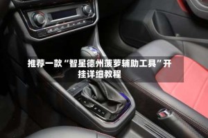 推荐一款“智星德州菠萝辅助工具”开挂详细教程