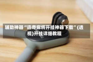 辅助神器“迅奇麻将开挂神器下载”(透视)开挂详细教程