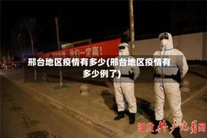邢台地区疫情有多少(邢台地区疫情有多少例了)