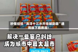 秒懂经验“海洋十三水开挂辅助器”通用版下载教程!