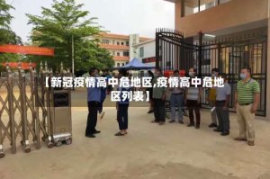 【新冠疫情高中危地区,疫情高中危地区列表】