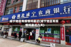 咸宁地区有疫情吗最近(咸宁地区有疫情吗最近几天)