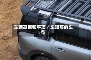 车辆高顶和平顶／车顶高的车型