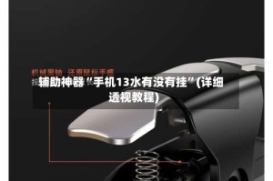 辅助神器“手机13水有没有挂”(详细透视教程)