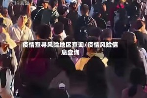 疫情查寻风险地区查询/疫情风险信息查询