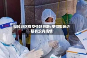 铜陵地区有疫情吗最新/安徽铜陵近期有没有疫情