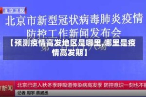 【预测疫情高发地区是哪里,哪里是疫情高发期】