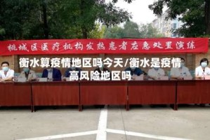 衡水算疫情地区吗今天/衡水是疫情高风险地区吗