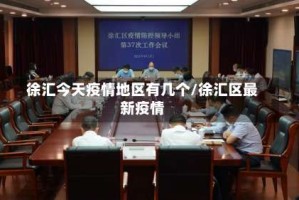 徐汇今天疫情地区有几个/徐汇区最新疫情