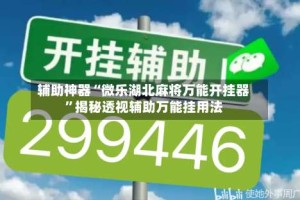 辅助神器“微乐湖北麻将万能开挂器”揭秘透视辅助万能挂用法