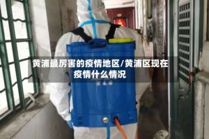 黄浦最厉害的疫情地区/黄浦区现在疫情什么情况