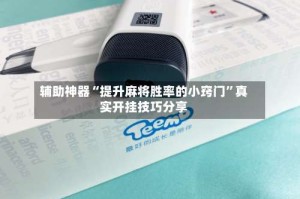辅助神器“提升麻将胜率的小窍门”真实开挂技巧分享