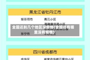 全国还剩几个地区没疫情(全国还有哪里没有疫情)