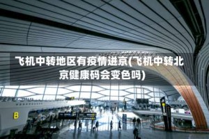 飞机中转地区有疫情进京(飞机中转北京健康码会变色吗)