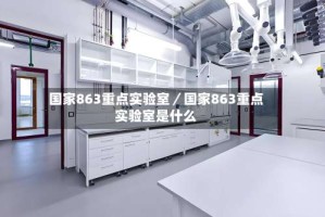 国家863重点实验室／国家863重点实验室是什么