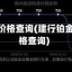 铂金今日价格查询(建行铂金今日价格查询)