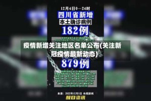 疫情新增关注地区名单公布(关注新冠疫情最新动态)