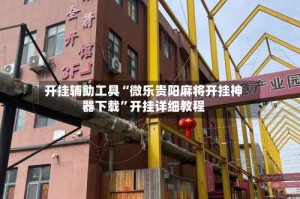 开挂辅助工具“微乐贵阳麻将开挂神器下载”开挂详细教程