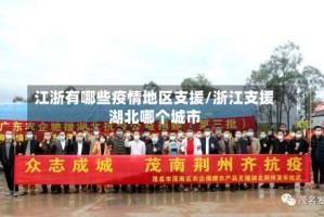 江浙有哪些疫情地区支援/浙江支援湖北哪个城市