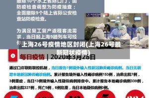 上海26号疫情地区封闭(上海26号最新冠状疫情)
