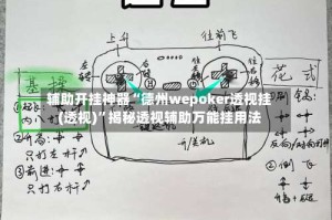 辅助开挂神器“德州wepoker透视挂(透视)”揭秘透视辅助万能挂用法