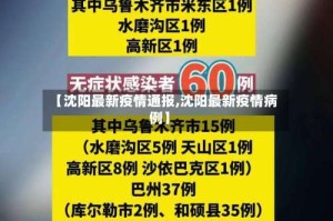 【沈阳最新疫情通报,沈阳最新疫情病例】