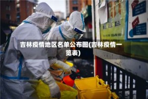 吉林疫情地区名单公布图(吉林疫情一览表)