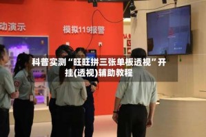 科普实测“旺旺拼三张单板透视”开挂(透视)辅助教程