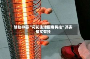 辅助神器“花花生活圈麻将挂”其实确实有挂