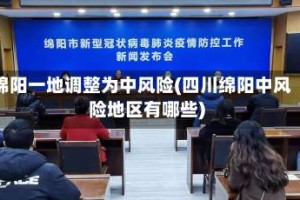 绵阳一地调整为中风险(四川绵阳中风险地区有哪些)