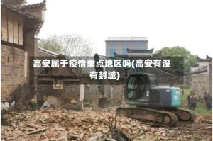 高安属于疫情重点地区吗(高安有没有封城)