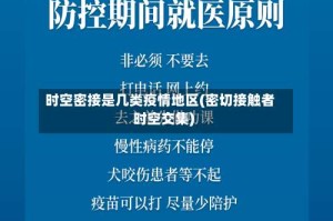 时空密接是几类疫情地区(密切接触者时空交集)
