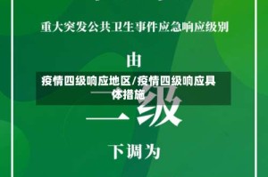 疫情四级响应地区/疫情四级响应具体措施