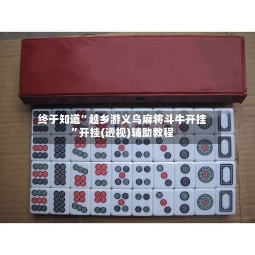 终于知道”越乡游义乌麻将斗牛开挂”开挂(透视)辅助教程-第2张图片