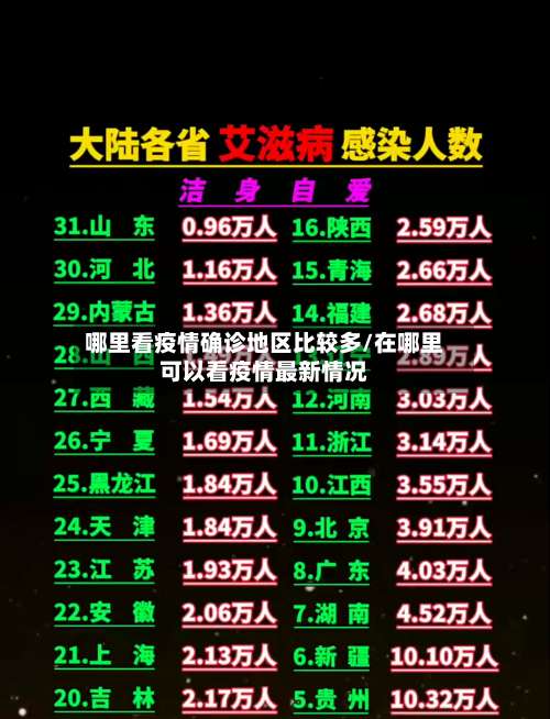 哪里看疫情确诊地区比较多/在哪里可以看疫情最新情况-第2张图片