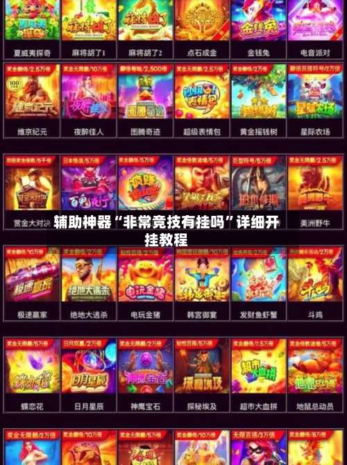 辅助神器“非常竞技有挂吗”详细开挂教程-第1张图片