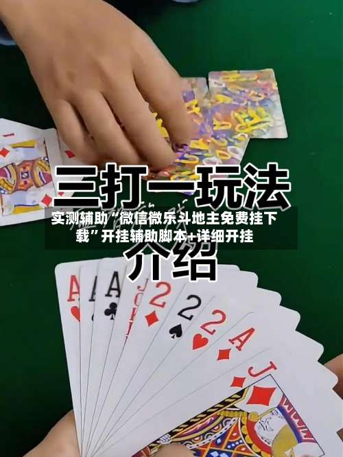 实测辅助“微信微乐斗地主免费挂下载”开挂辅助脚本+详细开挂-第1张图片