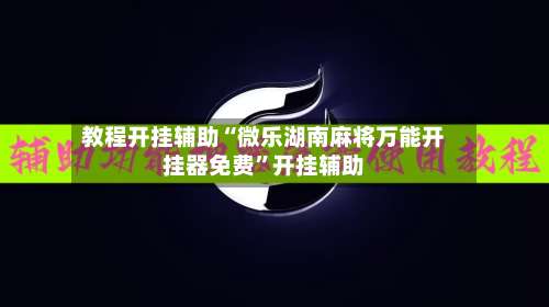 教程开挂辅助“微乐湖南麻将万能开挂器免费”开挂辅助-第2张图片