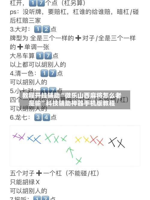 教程开挂辅助“微乐山西麻将怎么老是输	”科技辅助神器手机版教程-第2张图片