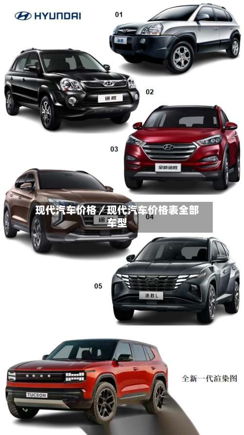 现代汽车价格／现代汽车价格表全部车型-第1张图片