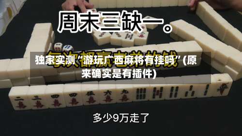 独家实测“游玩广西麻将有挂吗	”(原来确实是有插件)-第2张图片