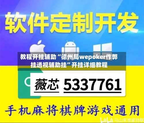 教程开挂辅助“德州局wepoker作弊挂透视辅助挂”开挂详细教程-第1张图片