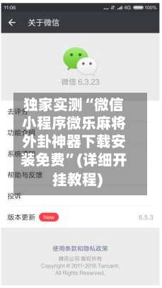 独家实测“微信小程序微乐麻将外卦神器下载安装免费	”(详细开挂教程)-第2张图片