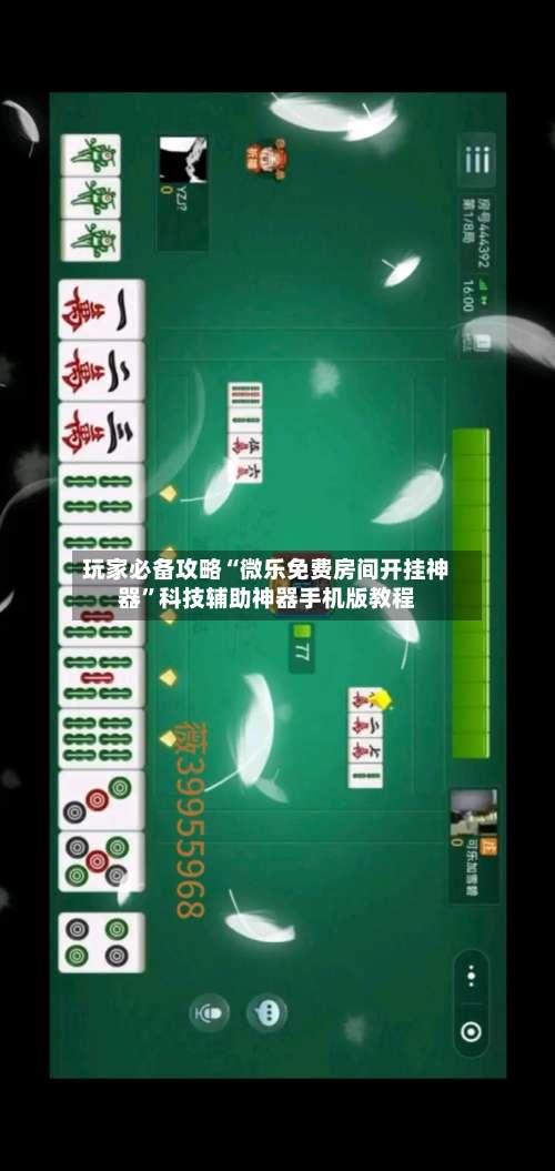 玩家必备攻略“微乐免费房间开挂神器”科技辅助神器手机版教程-第2张图片