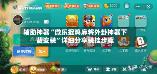 辅助神器“微乐捉鸡麻将外卦神器下载安装	”详细分享装挂步骤-第2张图片