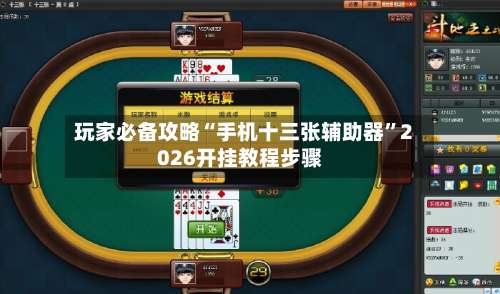 玩家必备攻略“手机十三张辅助器	”2026开挂教程步骤-第2张图片